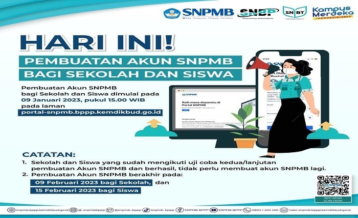 daftar akun snpmb