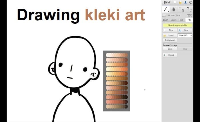 drawing kleki art